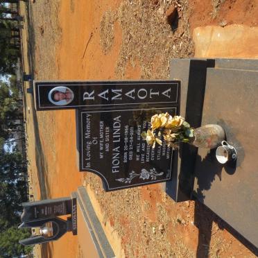 RAMAOTA Fiona Linda 1966-2011