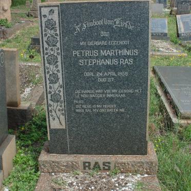 RAS Petrus Marthinus Stephanus -1958