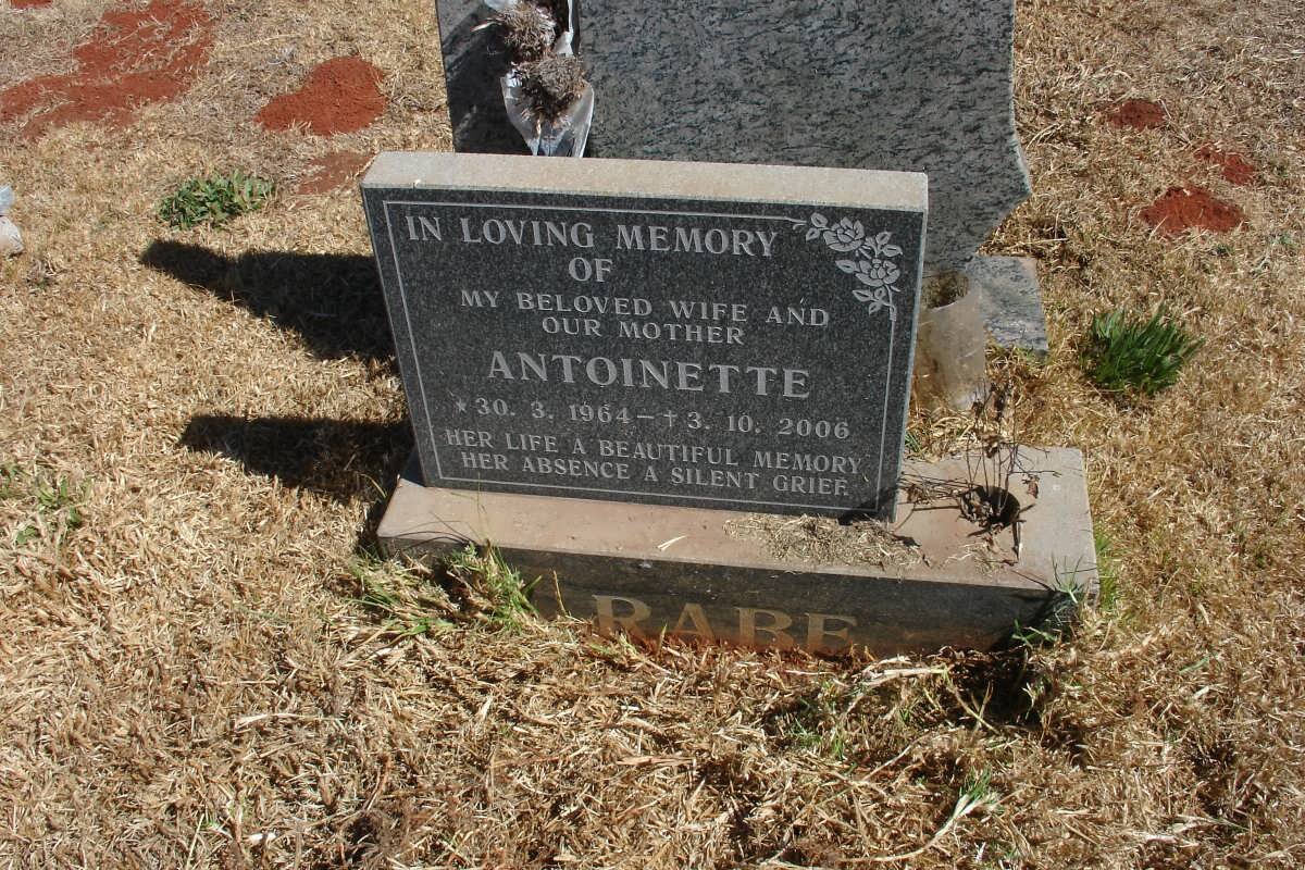 RABE Antoinette 1964-2006