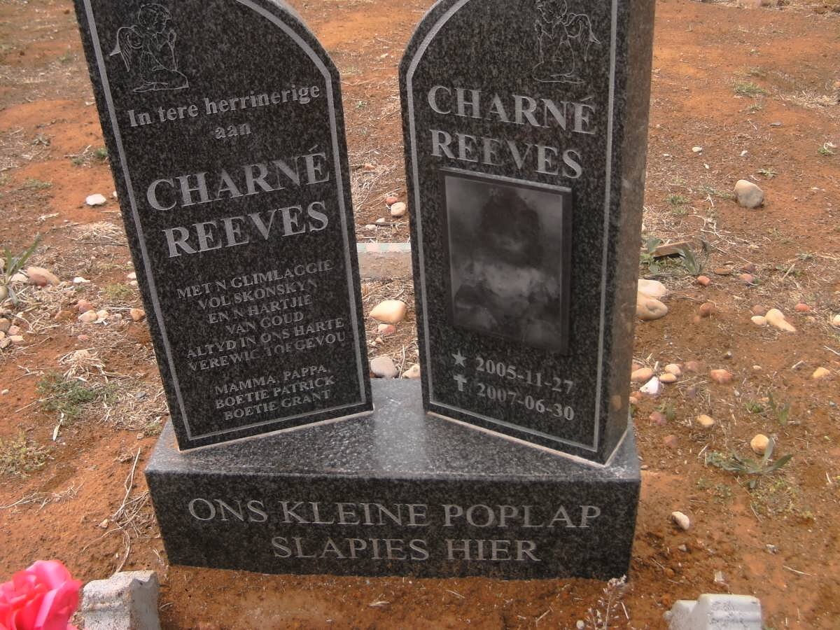 REEVES Charne 2005-2007