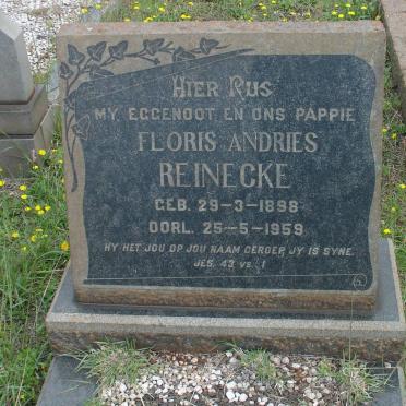 REINECKE Floris Andries 1898-1959