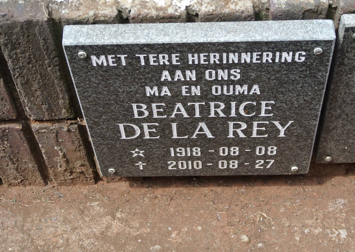 REY Beatrice, de la 1918-2010