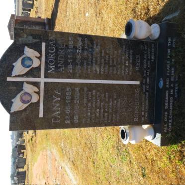 REES Morgan Andrew 1985-2004 :: JANSE VAN RENSBURG Tanya 1985-2004