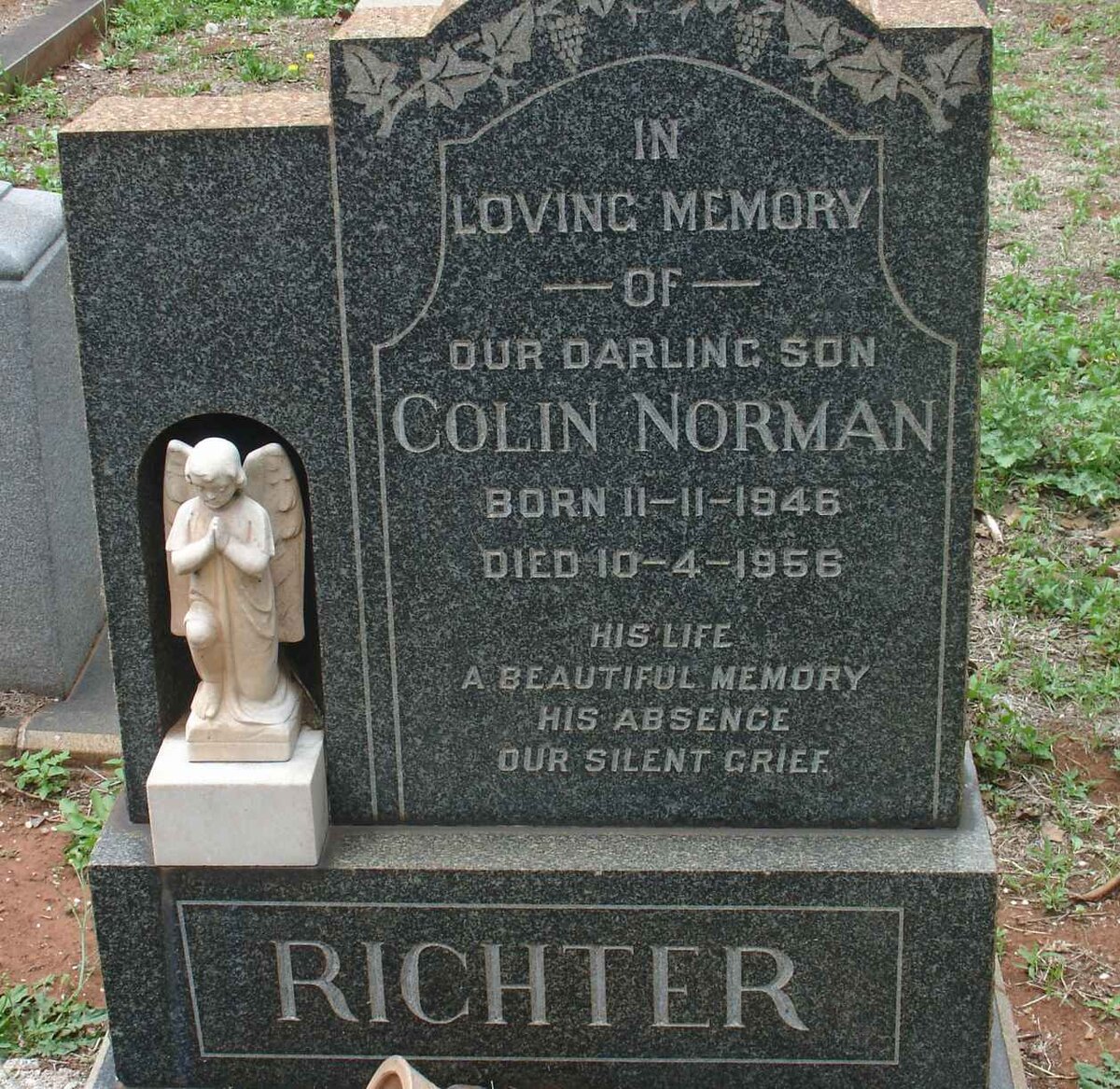 RICHTER Colin Norman 1946-1956