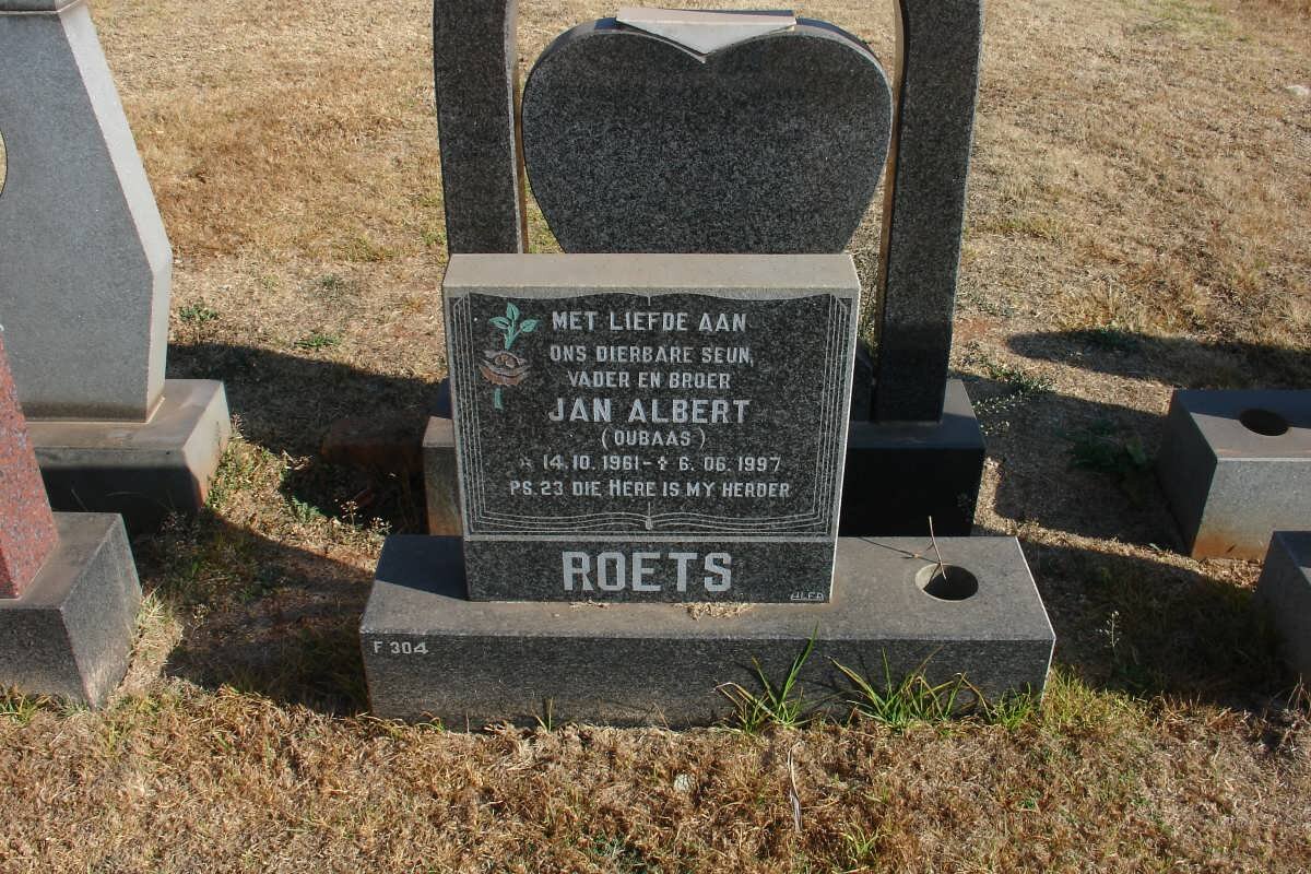ROETS Jan Albert 1961-1997