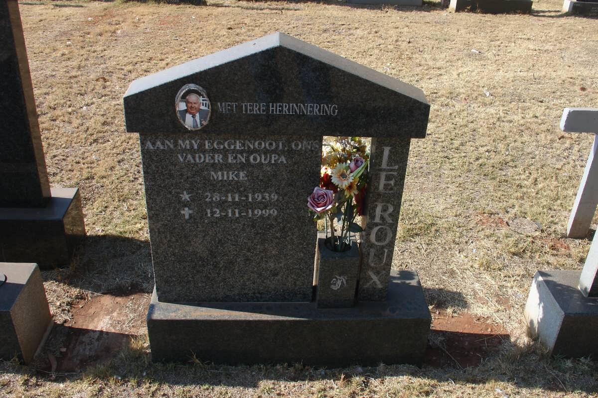 ROUX Mike, le 1939-1999