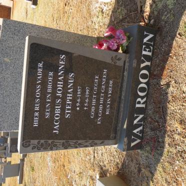 ROOYEN Jacobus Johannes Stephanus, van 1957-1997