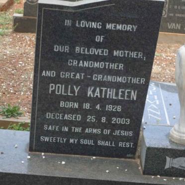 ROTHMANN Polly Kathleen 1926-2003