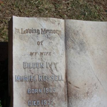 RUSSELL Eileen Ivy Muriel 1905-1932