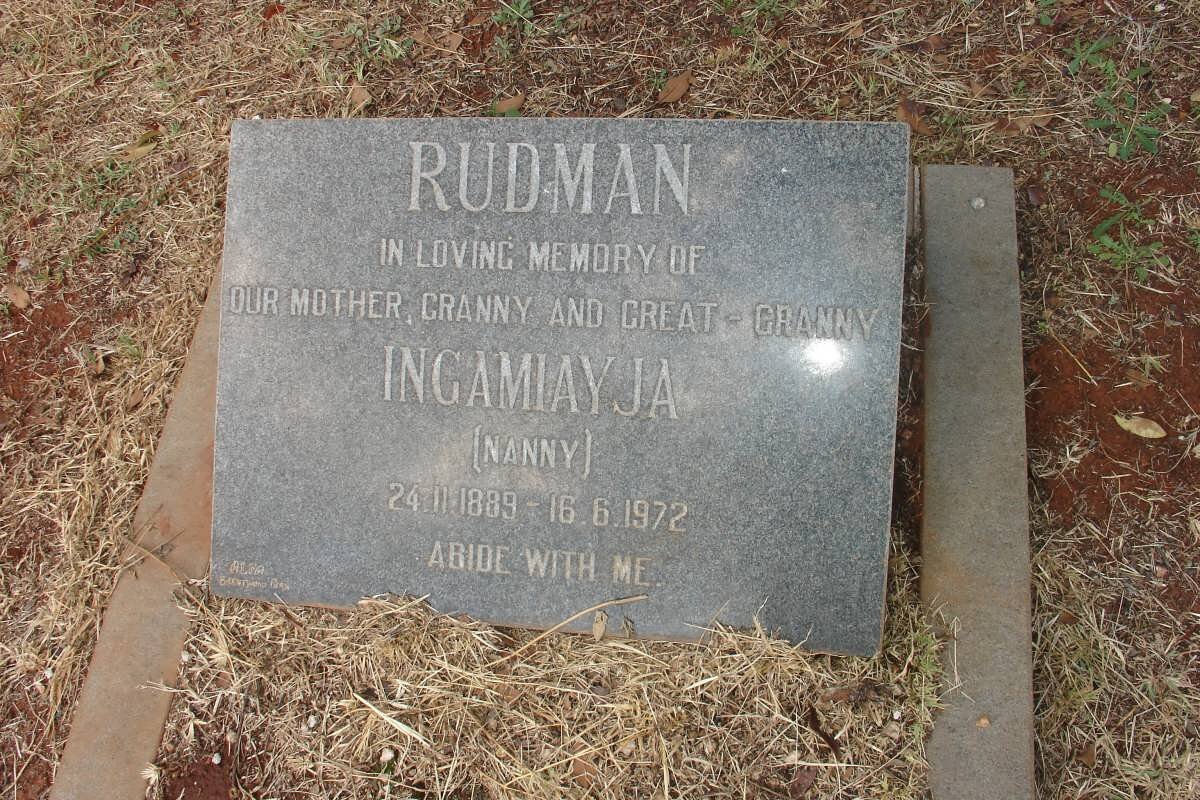 RUDMAN Ingamiayja -1972