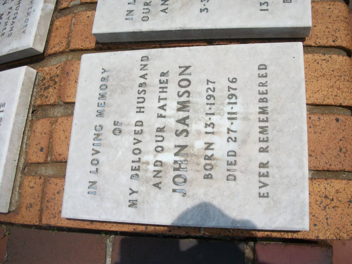 SAMSON John 1927-1976