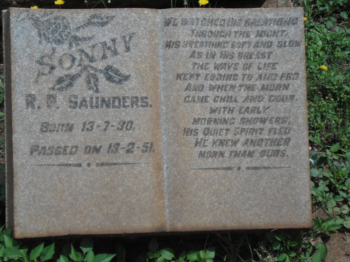 SAUNDERS R.P. 1930-1951