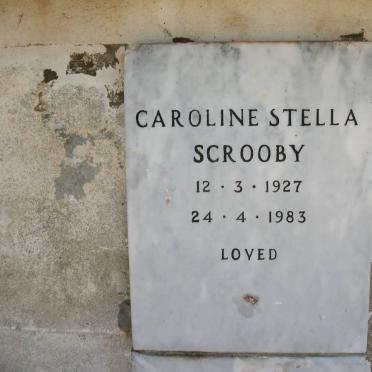 SCROOBY Caroline Stella 1927-1983