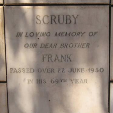 SCRUBY Frank -1950