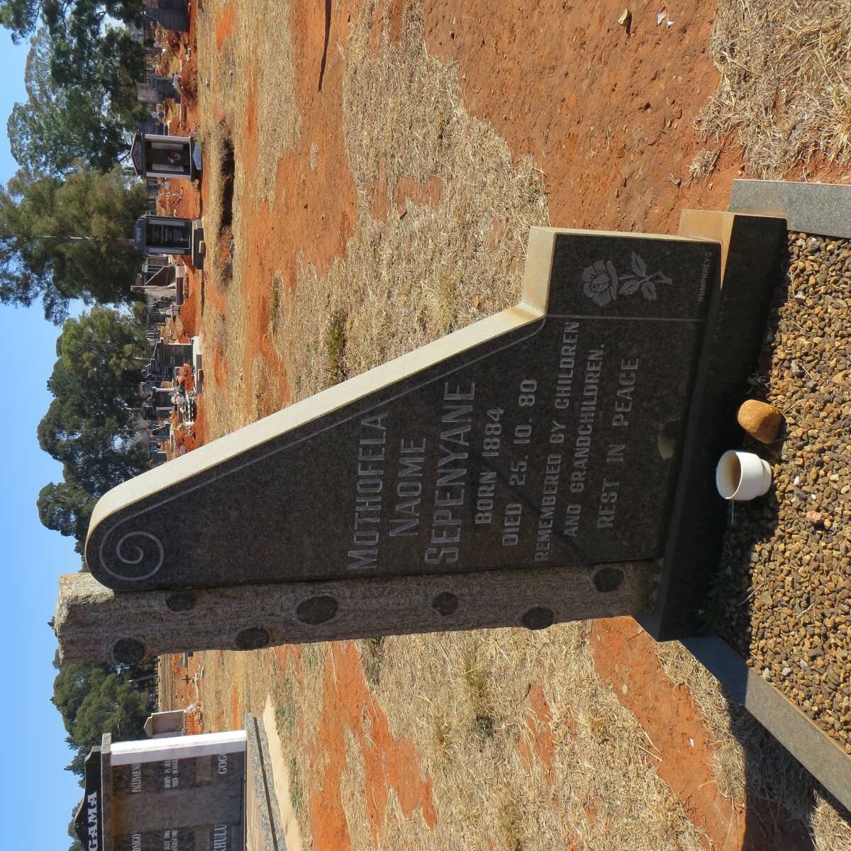 SEPENYANE Mothofela Naome 1884-1980