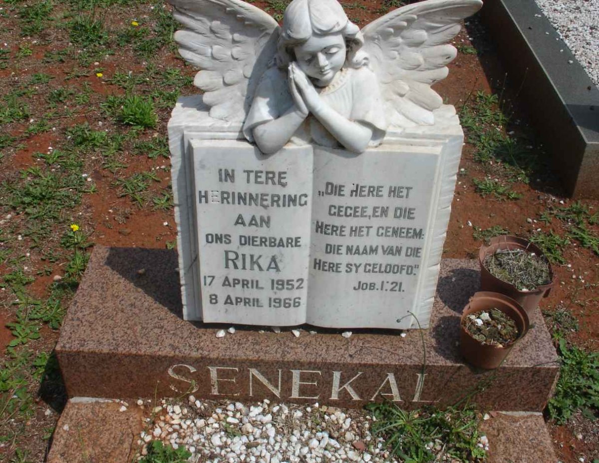 SENEKAL Rika 1952-1966