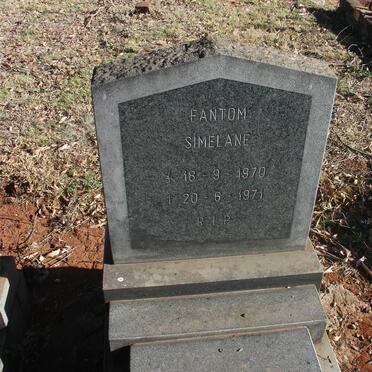 SIMELANE Fantom 1970-1971