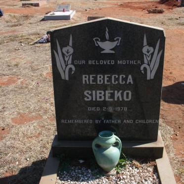 SIBEKO Rebecca -1978