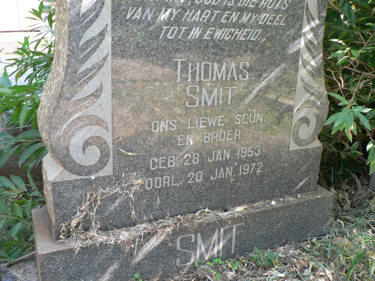 SMIT Thomas 1953-1972