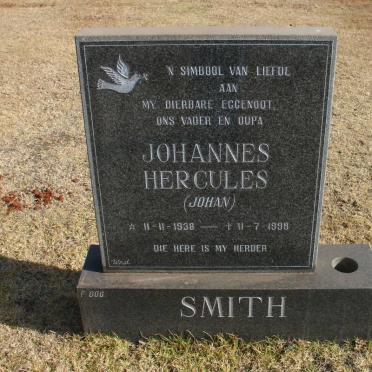 SMITH Johannes Hercules 1938-1998