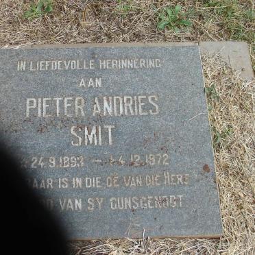 SMIT Pieter Andries 1893-1972