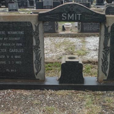 SMIT Pieter Carolus 1895-1963 &amp; Johanna Susanna M. 1905-1864