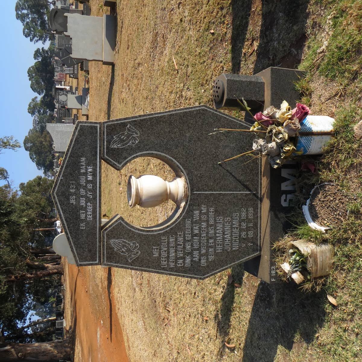 SMIT Hermanus Johannes Nicodemus 1962-1996