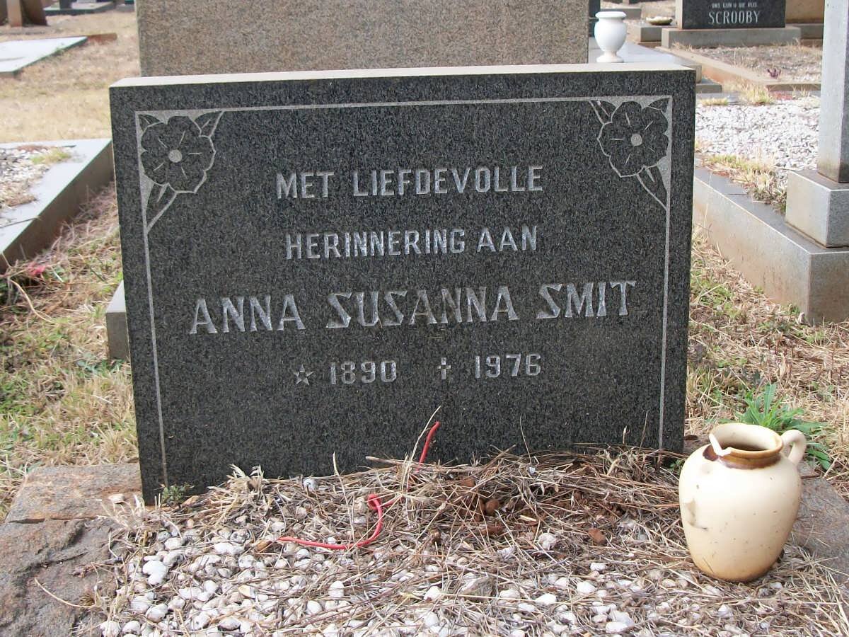 SMIT Anna Susanna 1890-1976