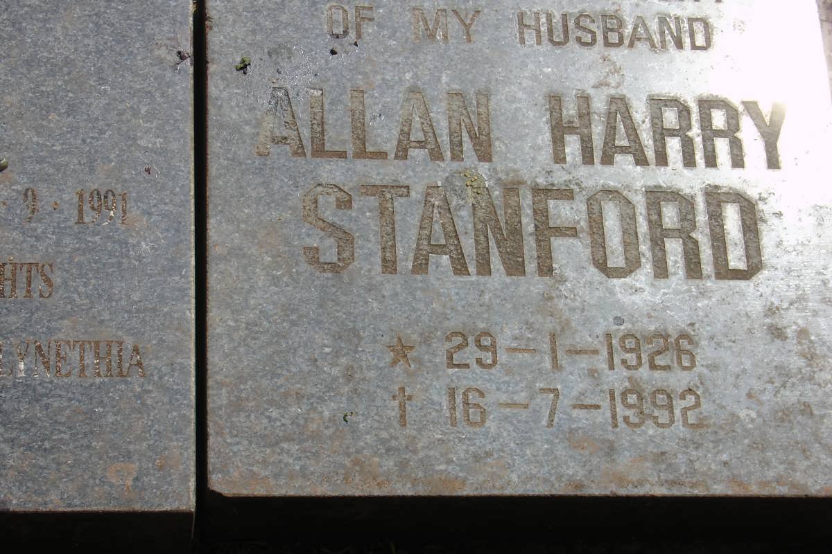 STANFORD Allan Harry 1926-1992