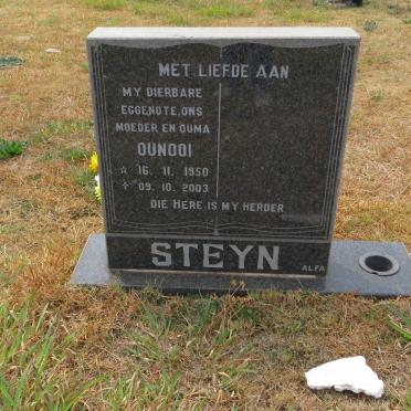 STEYN Ounooi 1950-2003