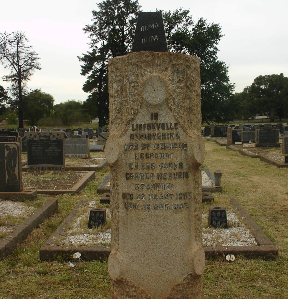 STROEBEL George Hendrik 1867-1947