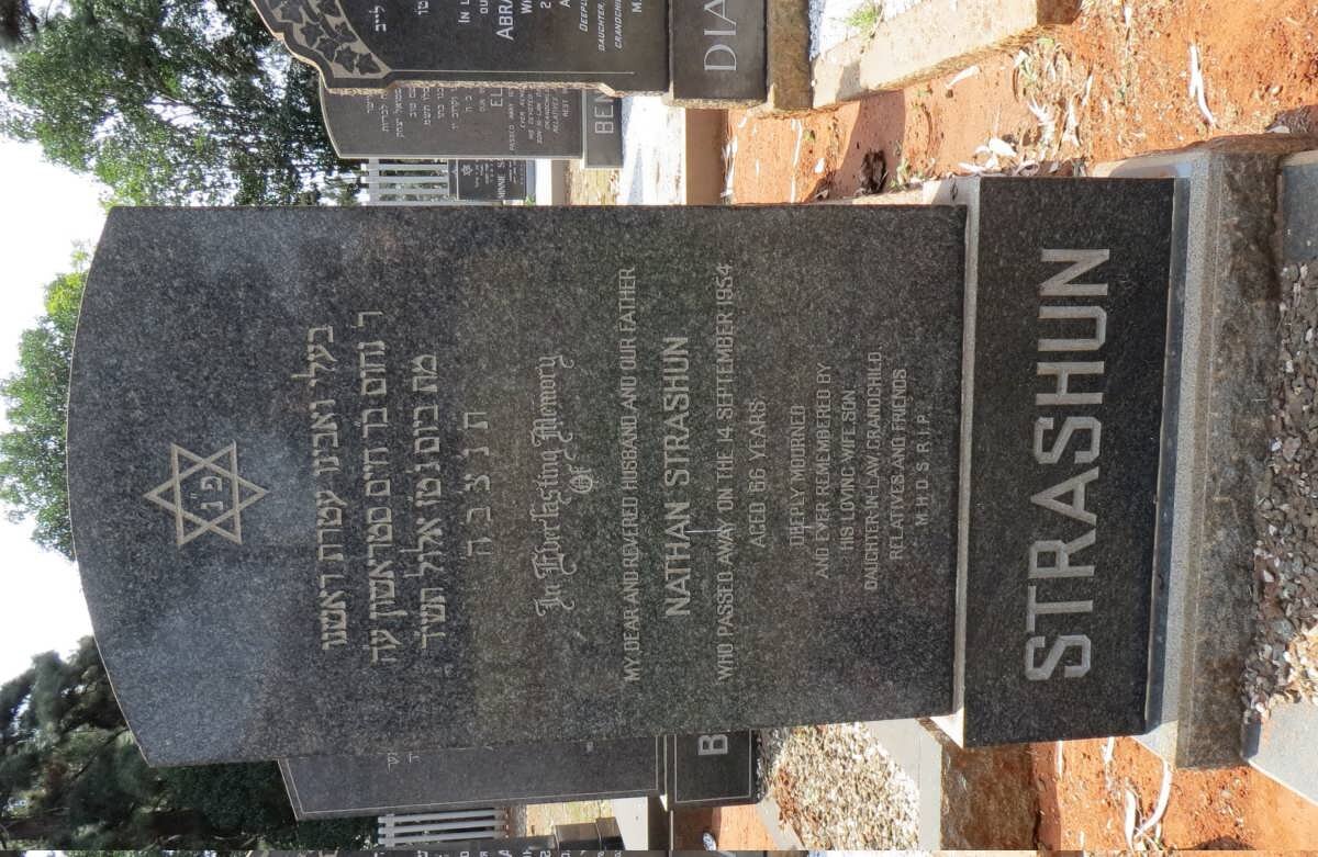 STRASHUN Nathan -1954