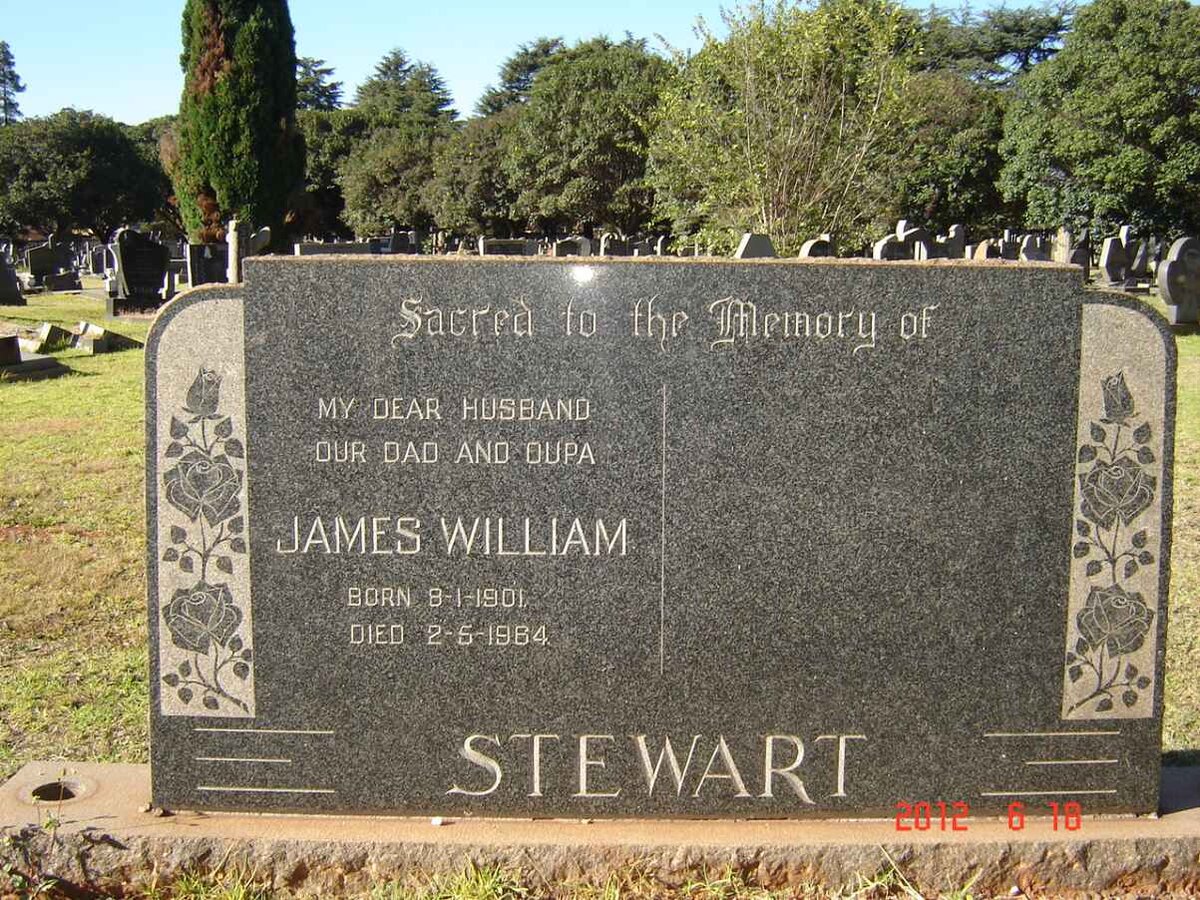 STEWART James William 1901-1964