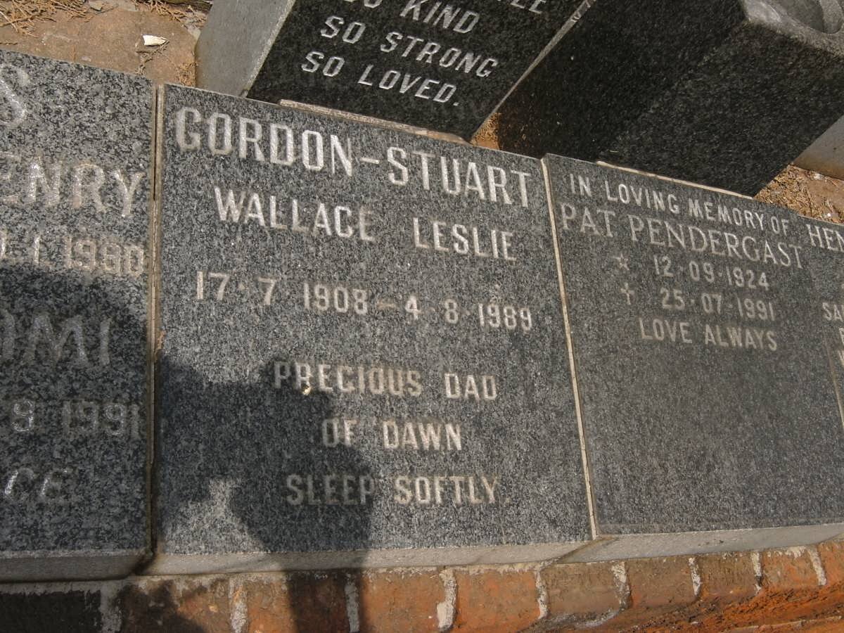 STUART Wallace Leslie, GORDON 1908-1989
