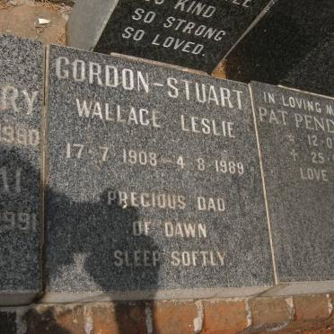 STUART Wallace Leslie, GORDON 1908-1989