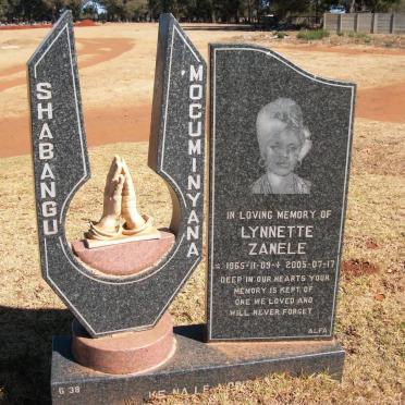 SHABUNGU Lynnette Zanele 1965-2005