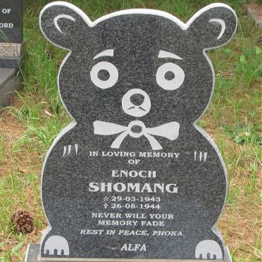 SHOMANG Enoch 1943-1944