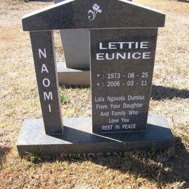 SKHOSANA Lettie Eunice 1973-2006