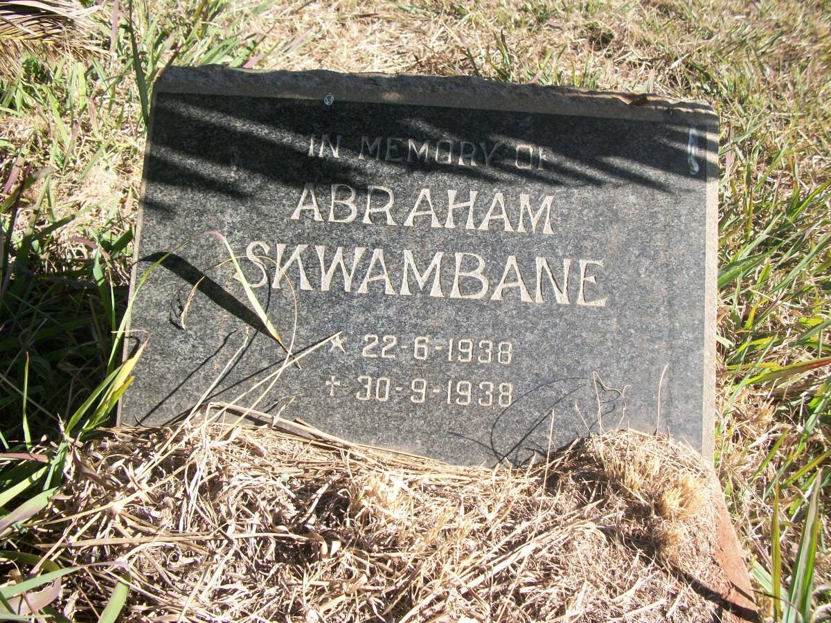 SKWAMBANE Abraham 1938-1938