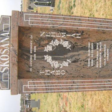 SKOSANA Thabo Nehemiah 1964-2003