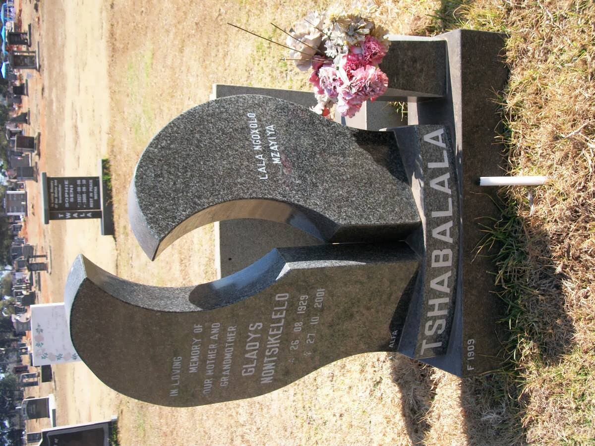 TSHABALALA Gladys Nontsikelelo 1929-2001
