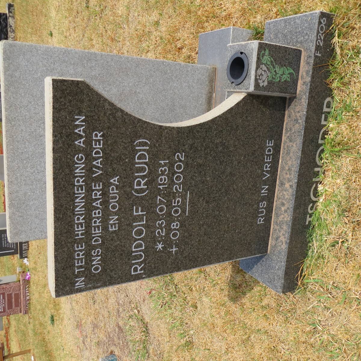 TSCHODER Rudolf 1931-2002