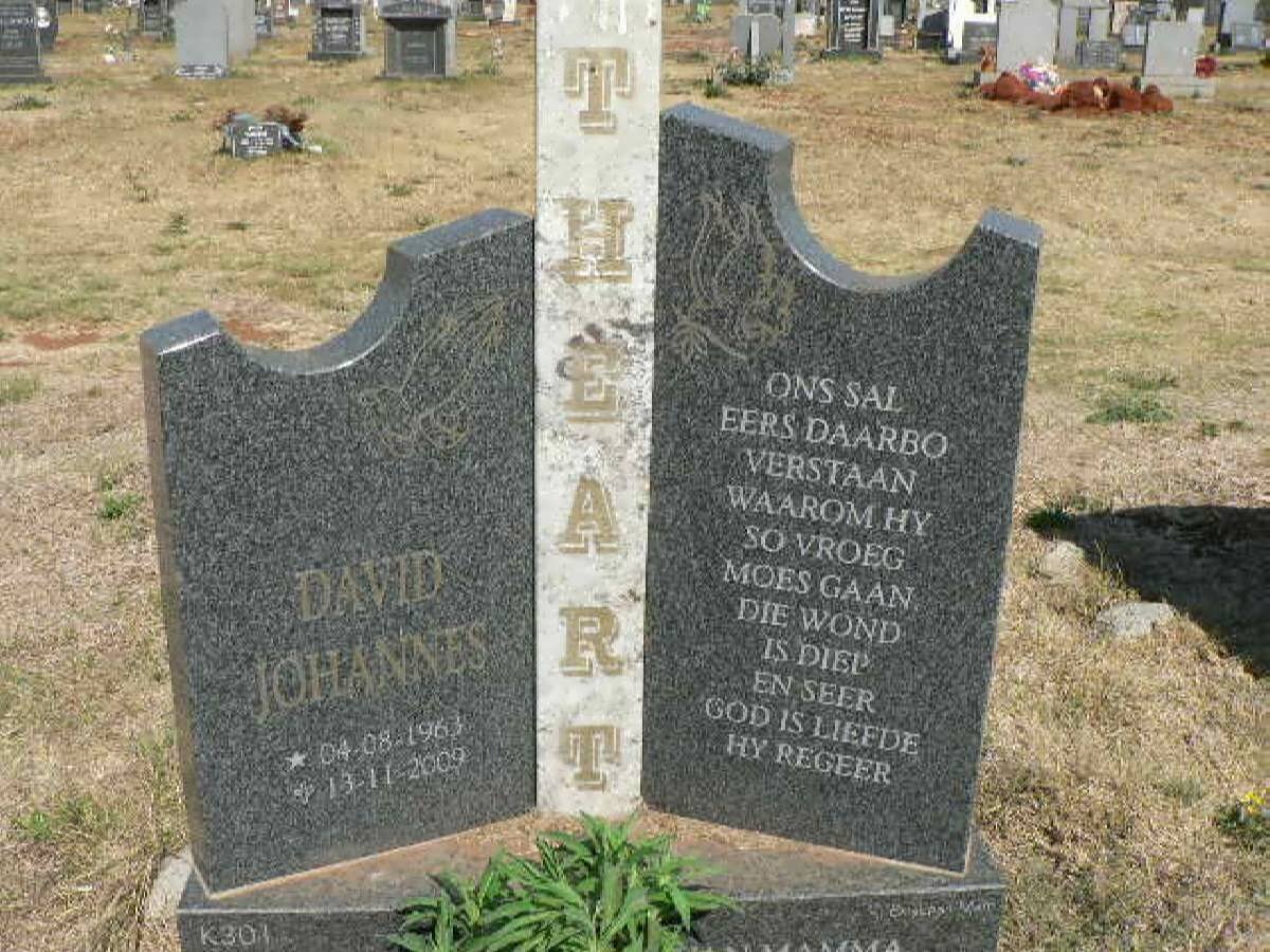 THEART David Johannes 1963-2009