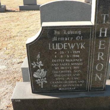 THERON Ludewyk 1929-1998