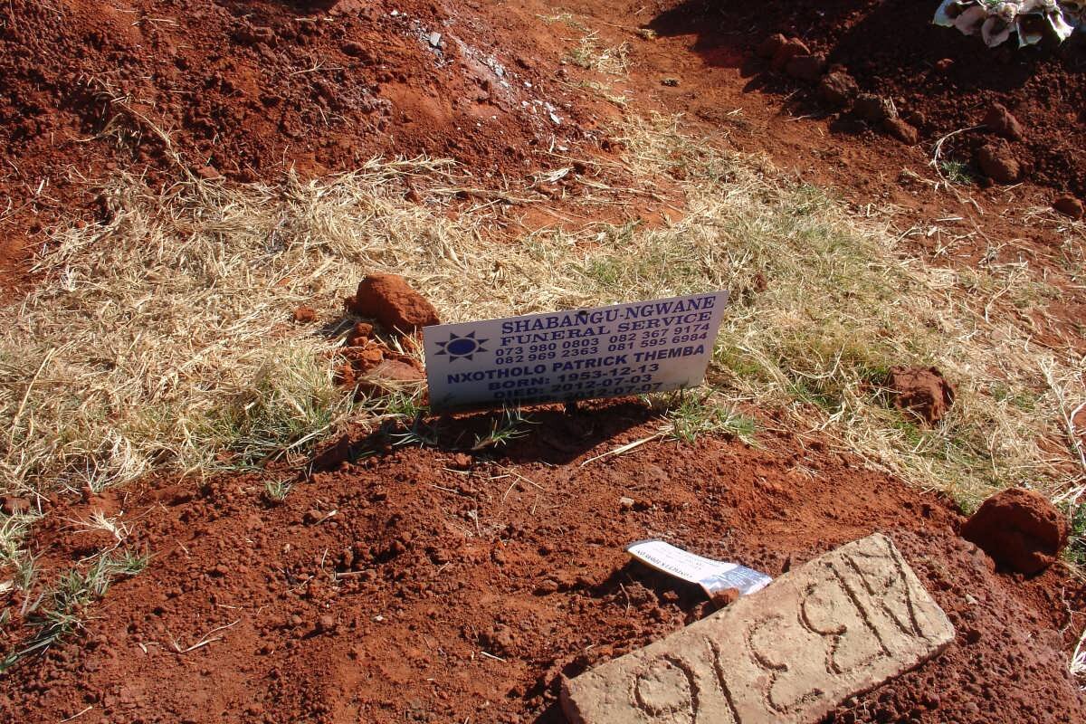 THEMBA Nxotholo Patrick 1953-2012