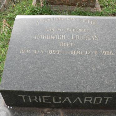 TRIEGAARDT Hardwich Lourens 1899-1965