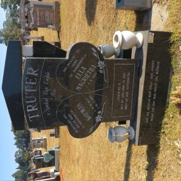TRUTER Norman 1928-2001 &amp; Ella Magrietha 1935-