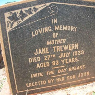 TREWERN Jane -1938