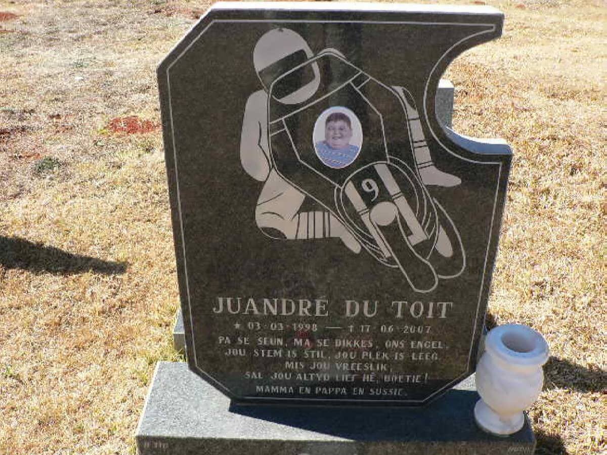 TOIT Juandré, du 1998-2007