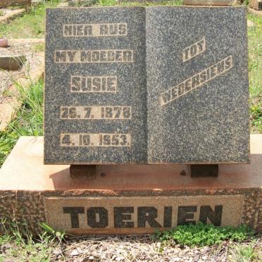 TOERIEN Susie 1878-1953